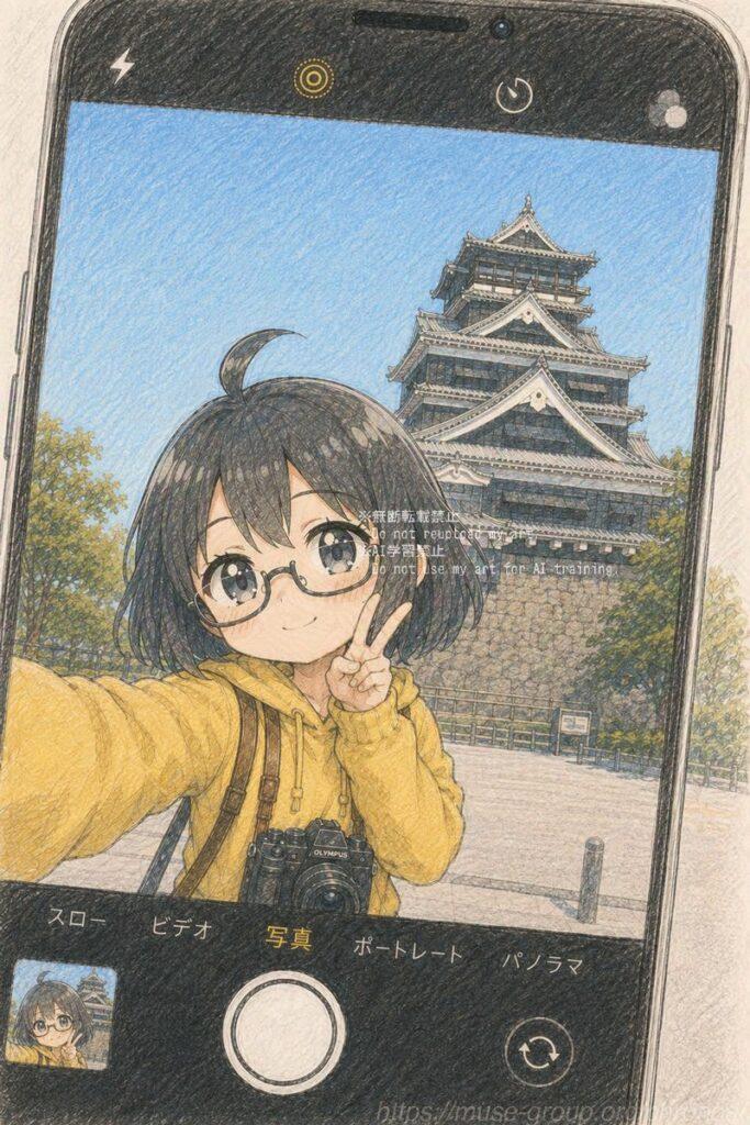 いつかまた、元通りの熊本城を撮りたいものです。心から。
※ChatGPTによる生成